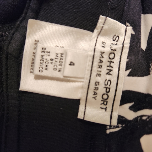 St john flared cropped pants size 4 - Picture 8 of 9